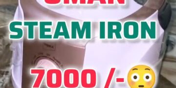 Oman Steam iron Chance Deal