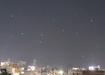 Night kite festival