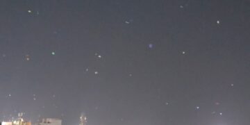Night kite festival