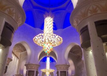 Inside view shaik zayad mosque