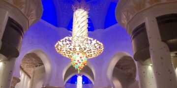 Inside view shaik zayad mosque