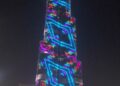 Burj khalifa light show