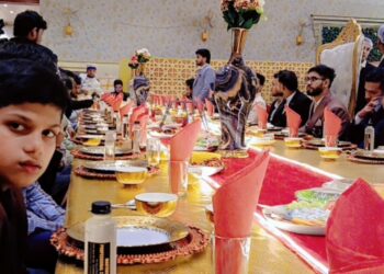 Hyderabadi valima Reception