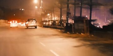 Tolichowki main Road Night🌙 ✨️view hyd