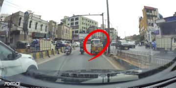 Lakdi-Ka-Pul Se Masab Tank Ki Taraf Jaate Hue Traffic Violation Hua 17 May 2026 2:01 PM Auto: AP09TB2122 #HyderabadTrafficPolice