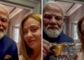 Italy Ki Pradhan Mantri Meloni Ko Melody Chocolate Ka Packet Gift Kiya Narendra Modi Ne #PMModi