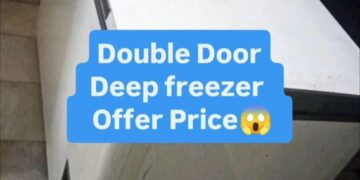 Double door deep freezer offer price